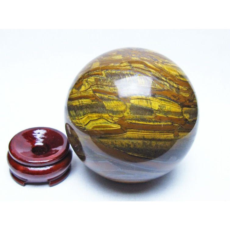 アイアンタイガーアイ スフィア 丸玉 置物 天然石 1.1Kg アイアンタイガーアイ 丸玉 90mm スフィア 置物 一点物 送料無料