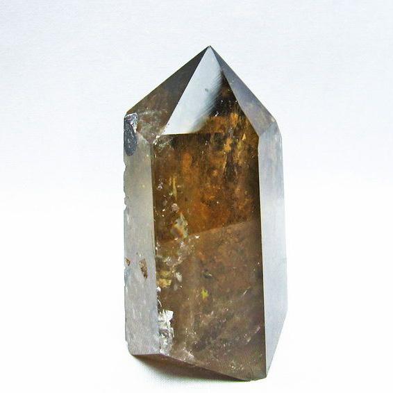 スモーキークォーツ 六角柱 煙水晶 虹入り 一点物 152-1777 スモーキークォーツ 六角柱 煙水晶 虹入り 一点物 152-1777