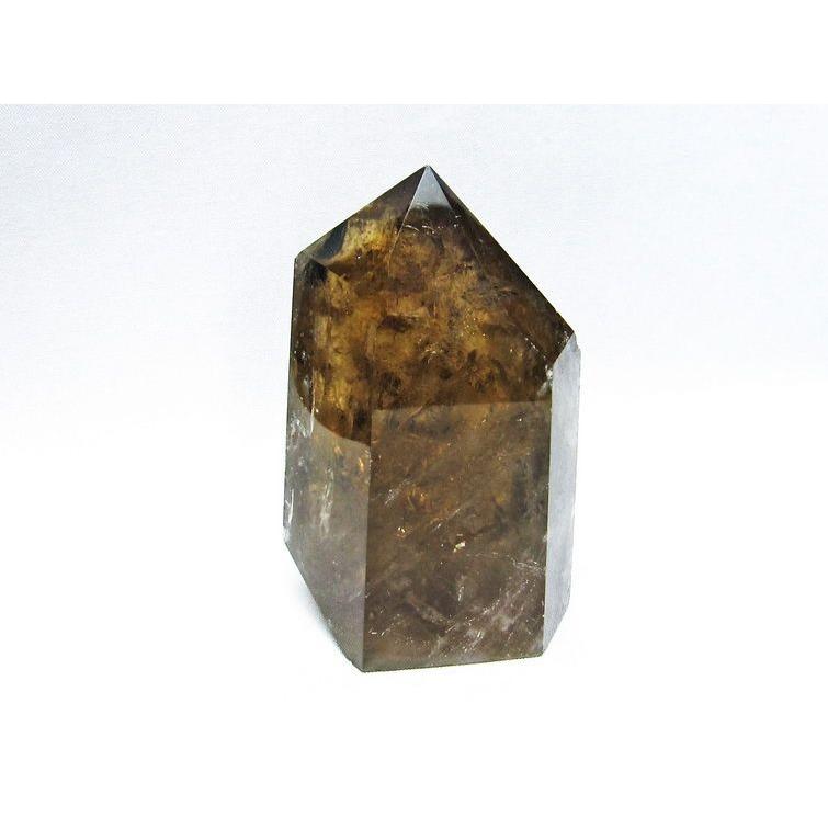 スモーキークォーツ 六角柱 煙水晶 虹入り 一点物 152-1777 スモーキークォーツ 六角柱 煙水晶 虹入り 一点物 152-1777