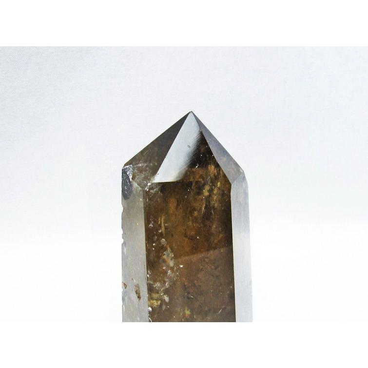 スモーキークォーツ 六角柱 煙水晶 虹入り 一点物 152-1777 スモーキークォーツ 六角柱 煙水晶 虹入り 一点物 152-1777
