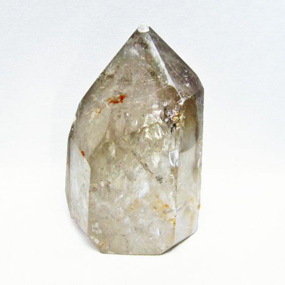 スモーキークォーツ 六角柱 煙水晶 虹入り 送料無料 152-1795 : 天然石