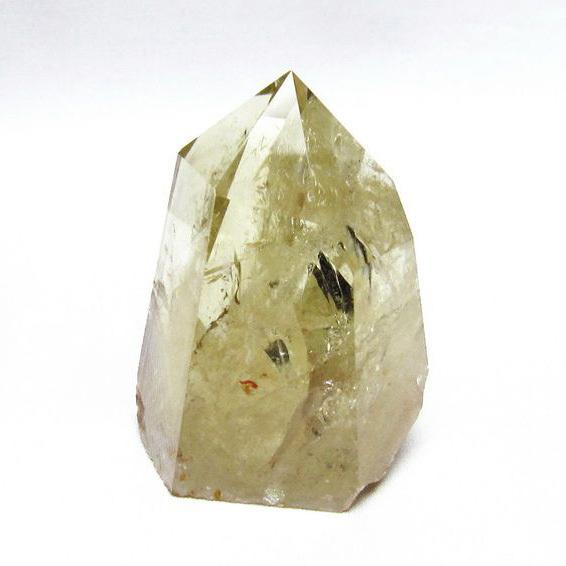 シトリン 六角柱 虹入り 一点物 152-1811 : 天然石・パワーストーンの