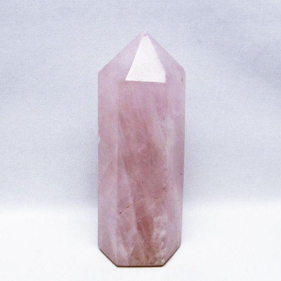 ローズクォーツ 六角柱 一点物 152-2719 : 天然石・パワーストーンの