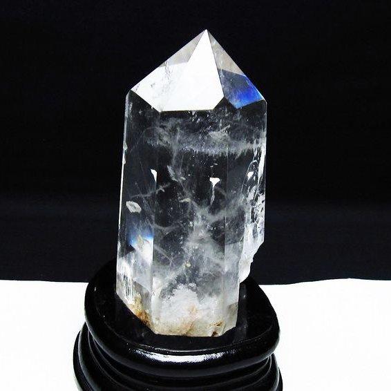 天然石/六角柱/水晶/台座付 水晶 六角柱 台座付属 一点物 [送料無料] 152-3105 : 天然石