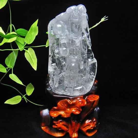 琉園 titto 高級クリスタル オブジェ置物2008年制作 鹿風景 自然写真家