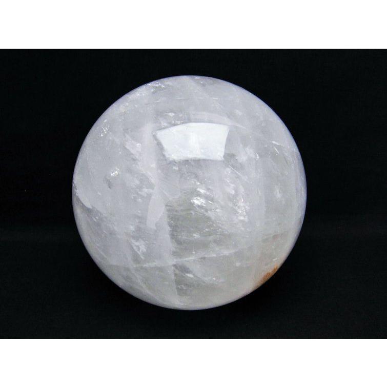 水晶玉 6.8Kg 水晶 スフィア 丸玉 クリスタル お守り 浄化 170mm 送料