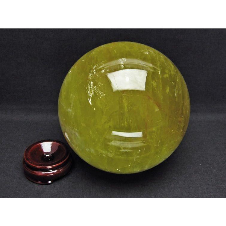 3.8Kg シトリン 丸玉 スフィア 138mm [] 一点物 161- 大阪購入 www