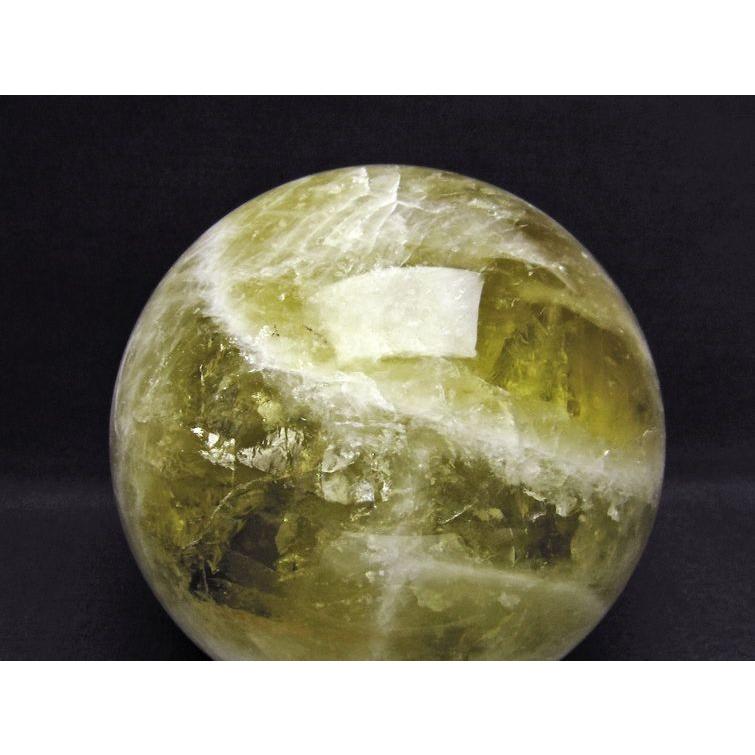 5.9Kg シトリン 丸玉 スフィア 160mm 送料無料 一点物 161-430の画像