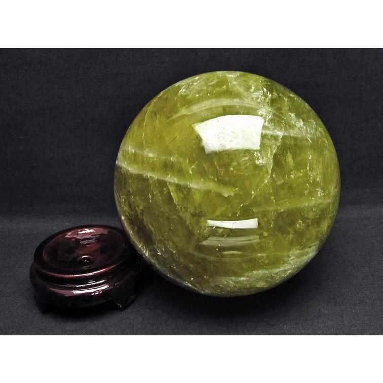 4.6Kg シトリン 丸玉 スフィア 149mm 送料無料 一点物 161-444
