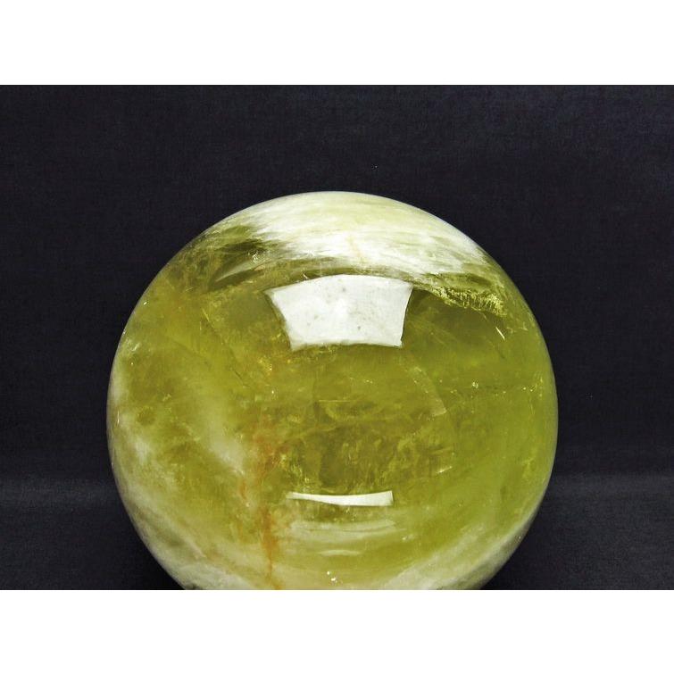 6.1Kg シトリン 丸玉 スフィア 161mm 送料無料 一点物 161-446