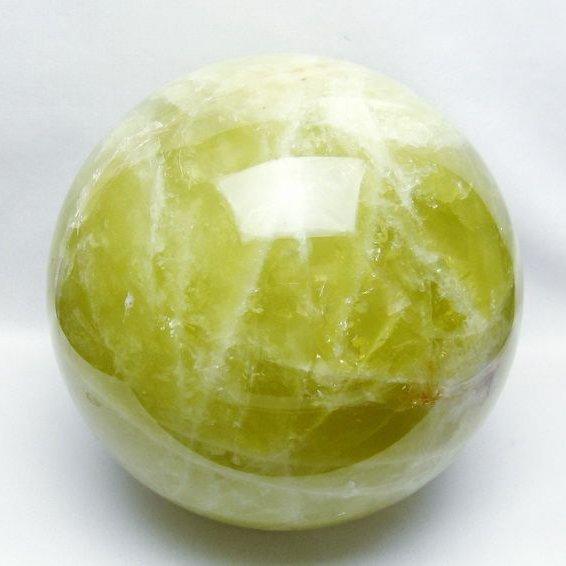 11Kg シトリン 丸玉 202mm シトリンクォーツ スフィア 一点物 [送料
