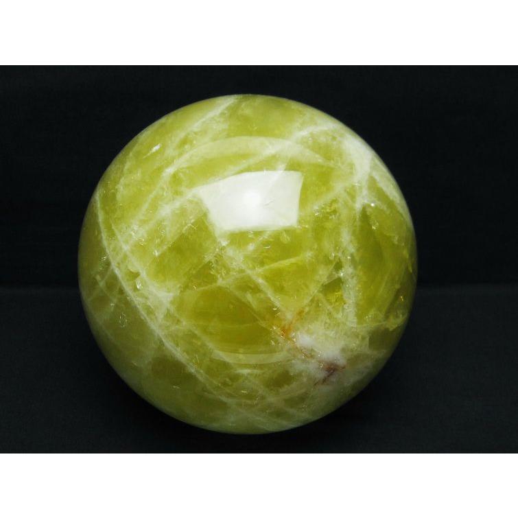 11Kg シトリン 丸玉 202mm シトリンクォーツ スフィア 一点物 [送料