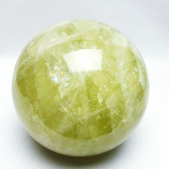 シトリン　スフィア（丸玉） 2.4Kg シトリン 丸玉 121mm シトリンクォーツ スフィア 一点物 [送料