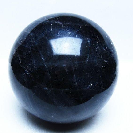 2.9Kg モリオン 黒水晶 丸玉 130mm スフィア 一点物 送料無料 161-946 