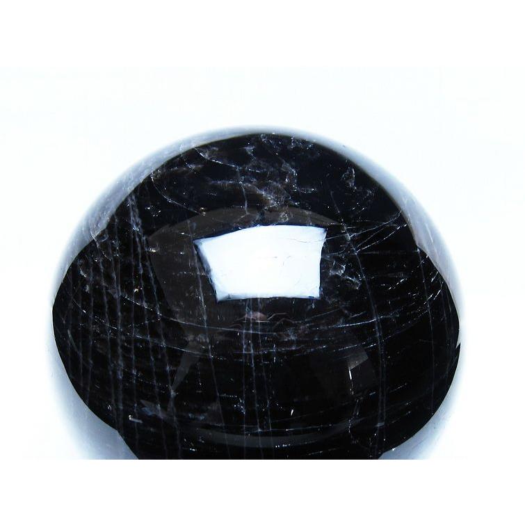 4.8Kg モリオン 黒水晶 丸玉 155mm スフィア 一点物 送料無料 161-977