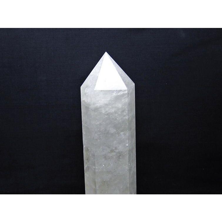 2.9Kg 水晶 六角柱 台座付属 ポイント 置物 原石 送料無料 一点物 162