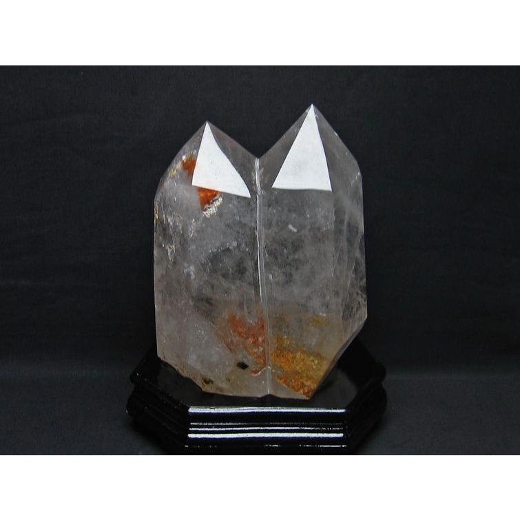 5.3Kg 水晶 六角柱 白水晶 水晶ポイント 台座付属 送料無料 一点物 162