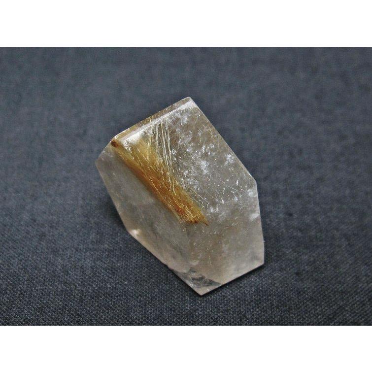 タイチンルチル 水晶 原石 ルチルクォーツ 一点物 171-3601 : 天然石
