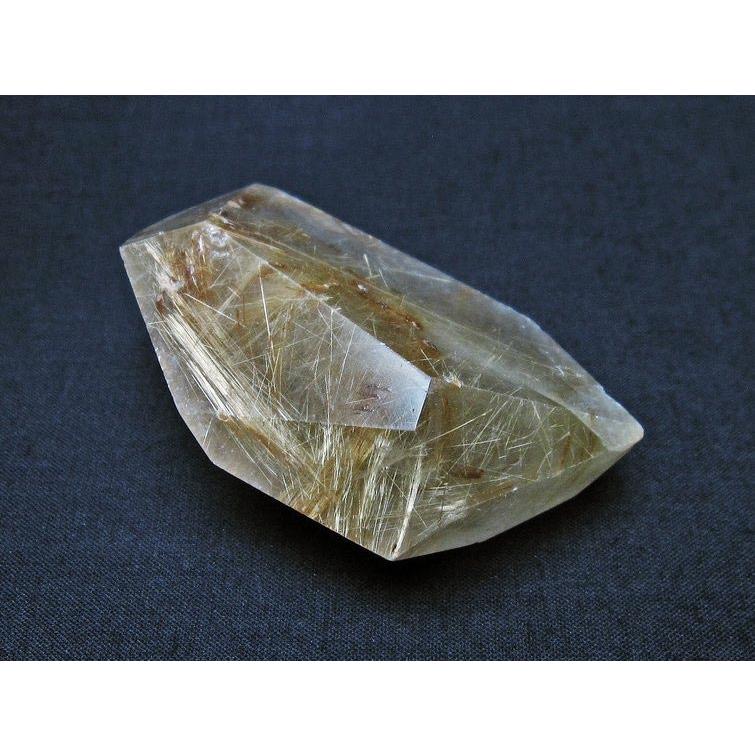 品質保証 タイチンルチル 水晶 原石 ルチルクォーツ 一点物 送料無料 171-3654