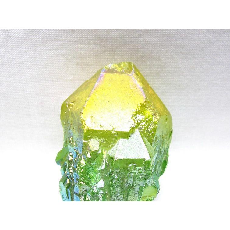 オーラクリスタル 原石 マルチカラー エレスチャル オーラ水晶 一点物