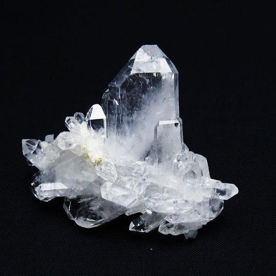 ファーデンクォーツ 水晶 クラスター 原石 アメリカ産 一点物 [送料 