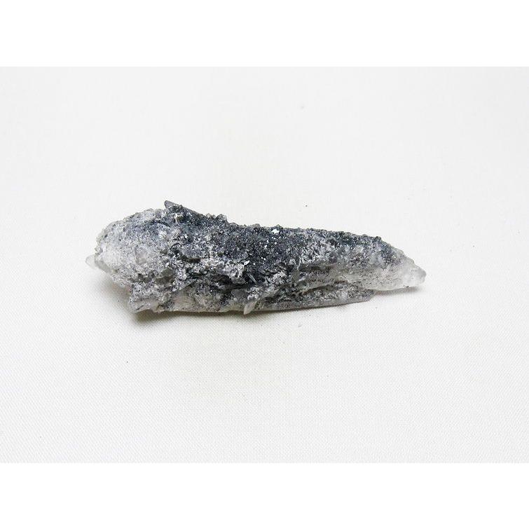 レーザークリスタル 水晶 クラスター 水晶 原石 スティブナイト 輝安鉱入り 一点物 [送料無料] 172-3367_1