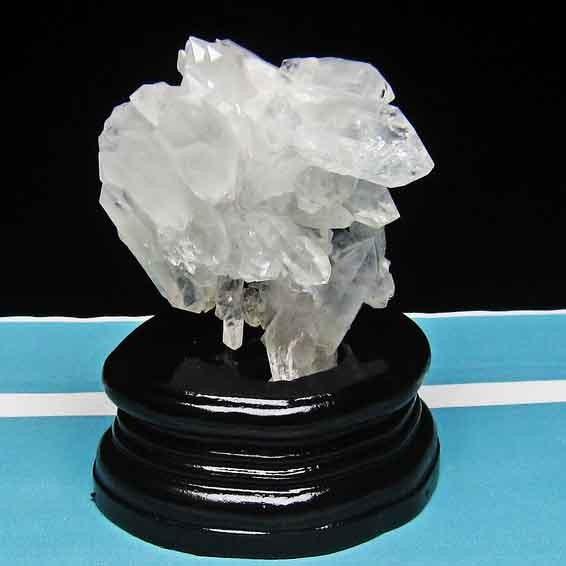 水晶クラスター 126g 天然 原石 アメリカ産 ファーデンクォーツ入り 送料無料 一点物 172-49