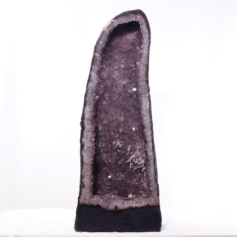 28Kg アメジスト ドーム 原石 ブラジル産 置物 amethyst 一点物 [送料 