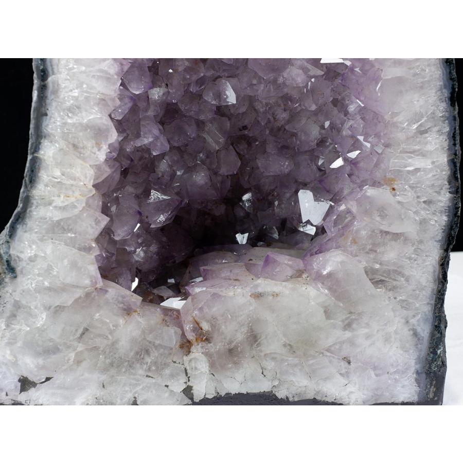 39.4Kg アメジスト ドーム 原石 ブラジル産 置物 amethyst 一点物 送料無料 174-1136_3