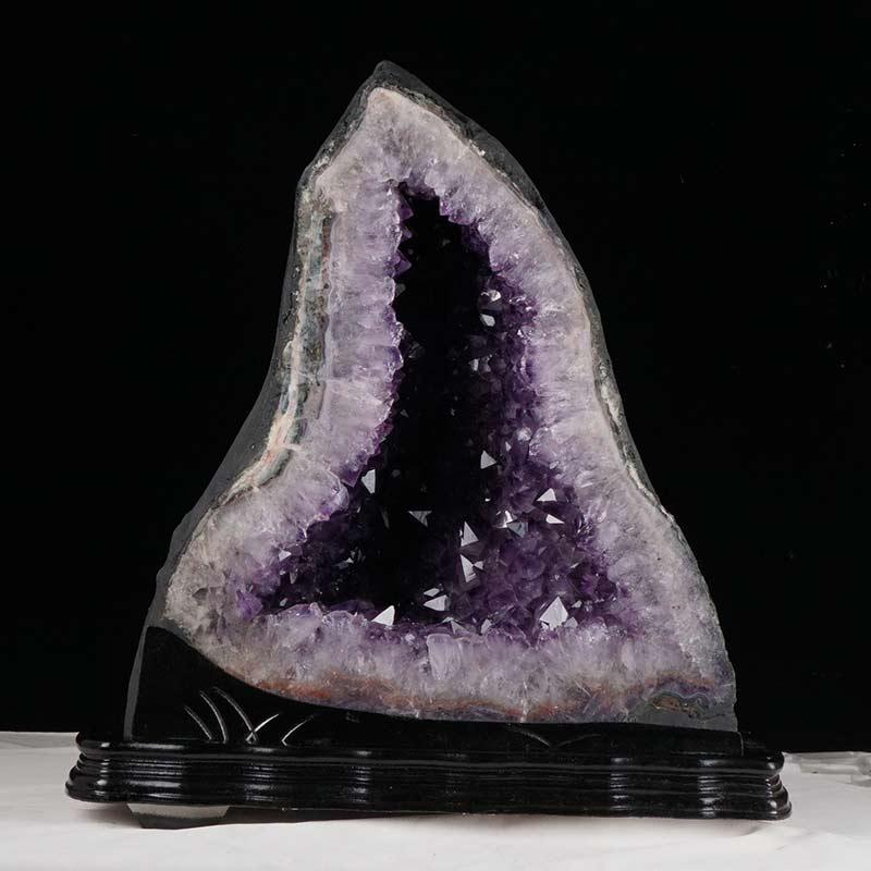 アメジスト ジオード 置物 約30cm高 【公式通販】
