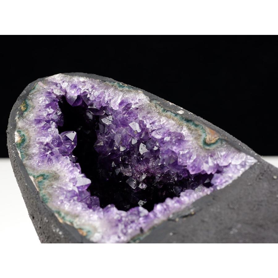 2.2Kg アメジストドーム ウルグアイ産 アメジスト ドーム 原石 置物 ジオード アメジストカペーラ amethyst 一点物 送料無料 174-2183_4