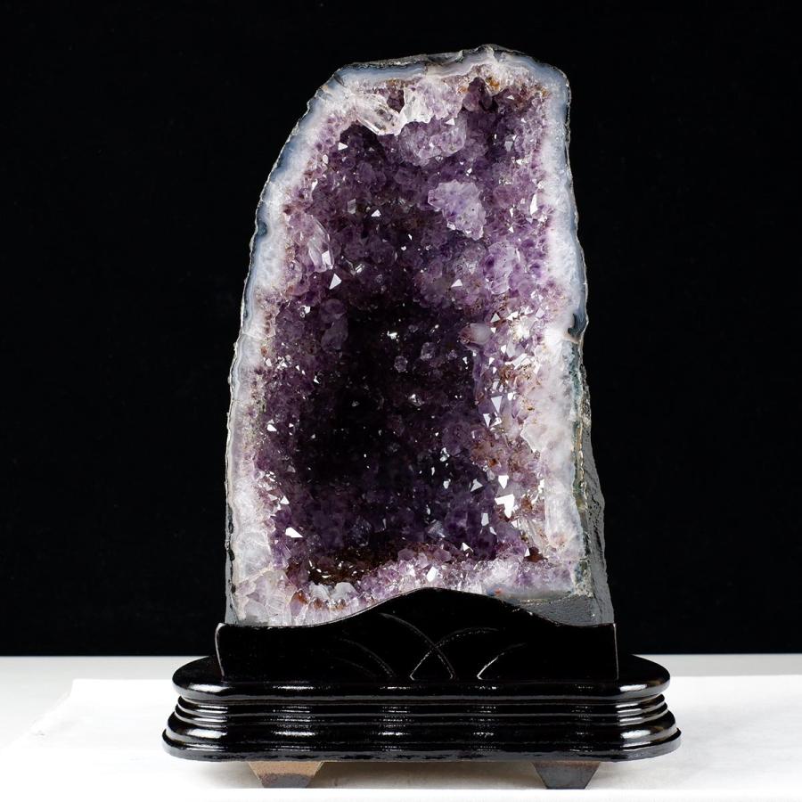 アメジストドーム 置き物 原石 約910g ブラジル産 8.9Kg アメジストドーム ブラジル産 アメジスト ドーム 原石 置物 台座