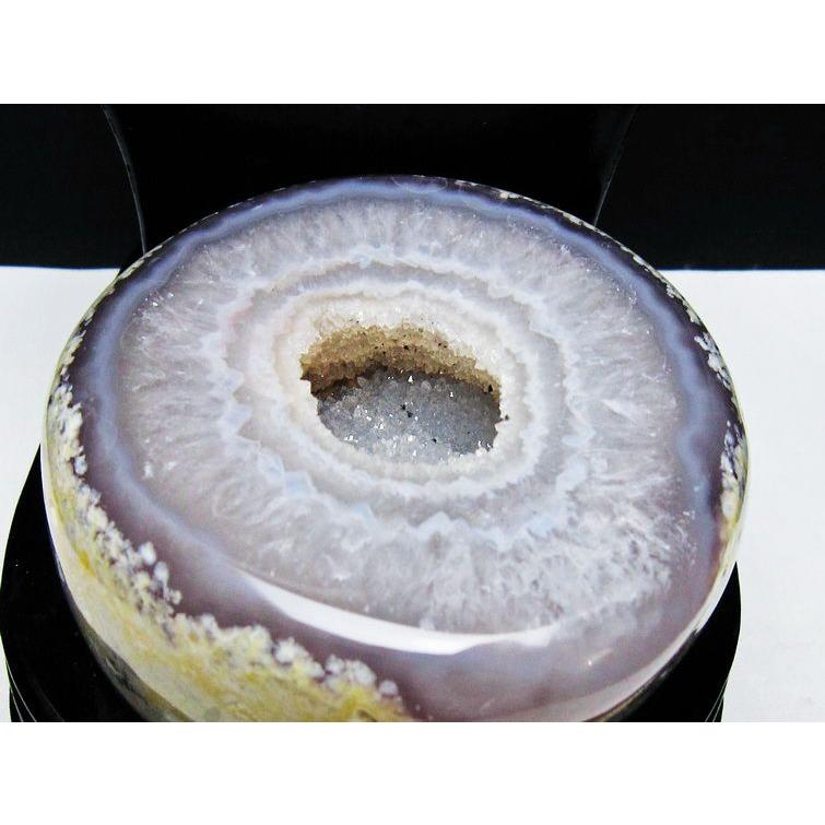 1.4Kg トレジャーメノウ アゲート ジオード 台座付属 一点物 送料無料 175-1553_2