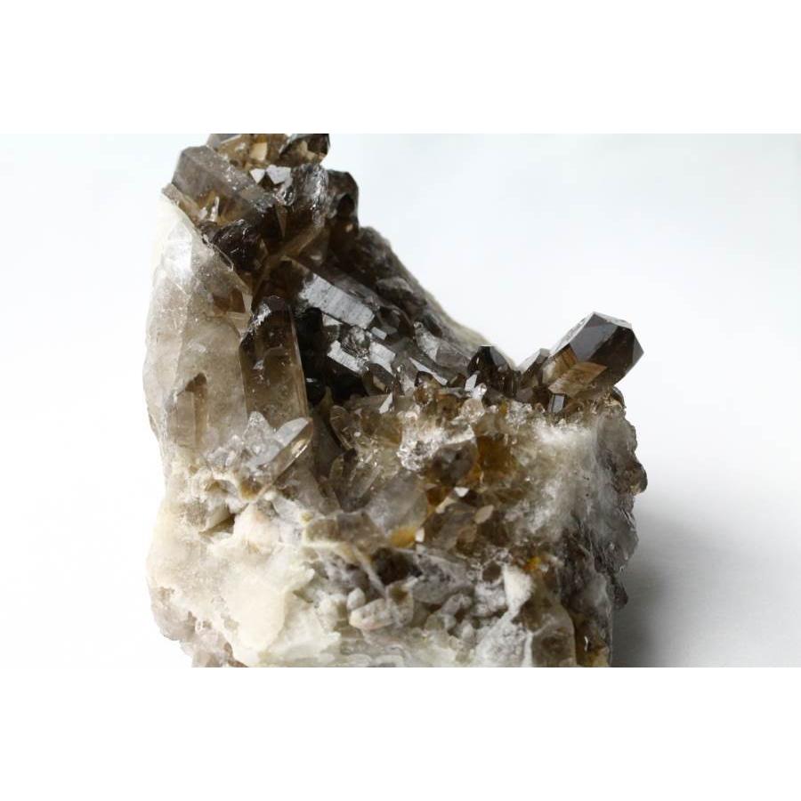 1.4Kg モリオン 黒水晶 クラスター 送料無料 一点物 182-4613 : 天然石
