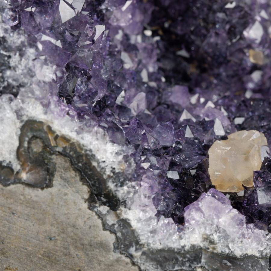 アメジスト クラスター 原石 577g ウルグアイ産 amethyst 