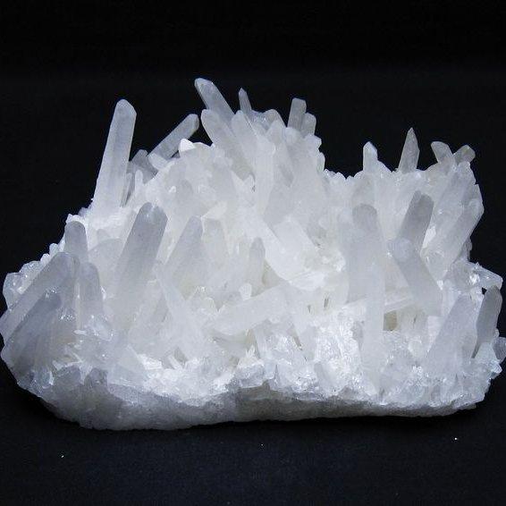 1Kg 水晶 クラスター 四川省産 原石 一点物 [送料無料] 182-6414