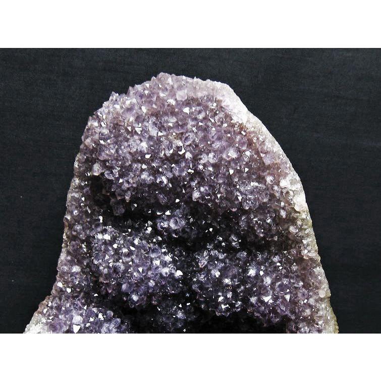 1.5Kg アメジスト クラスター ウルグアイ産 原石 amethyst 台座