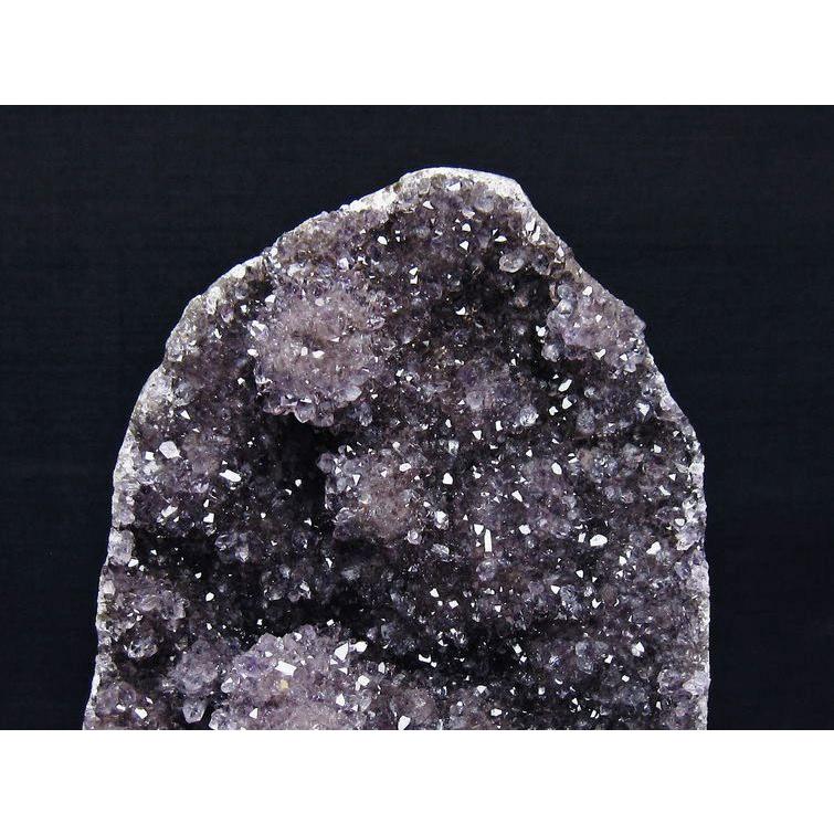 1.4Kg アメジスト クラスター ウルグアイ産 アメジスト 原石 amethyst 台座付属 花型 一点物 [送料無料] 182-7071_2