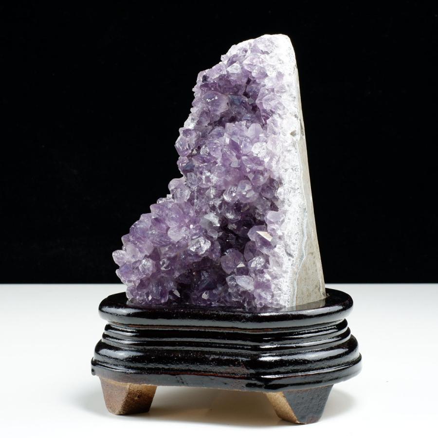 高品質　アメジスト　原石　クラスター　約1.2kg 台座付 1.2Kg アメジスト クラスター ウルグアイ産 原石 amethyst 台座付属 花