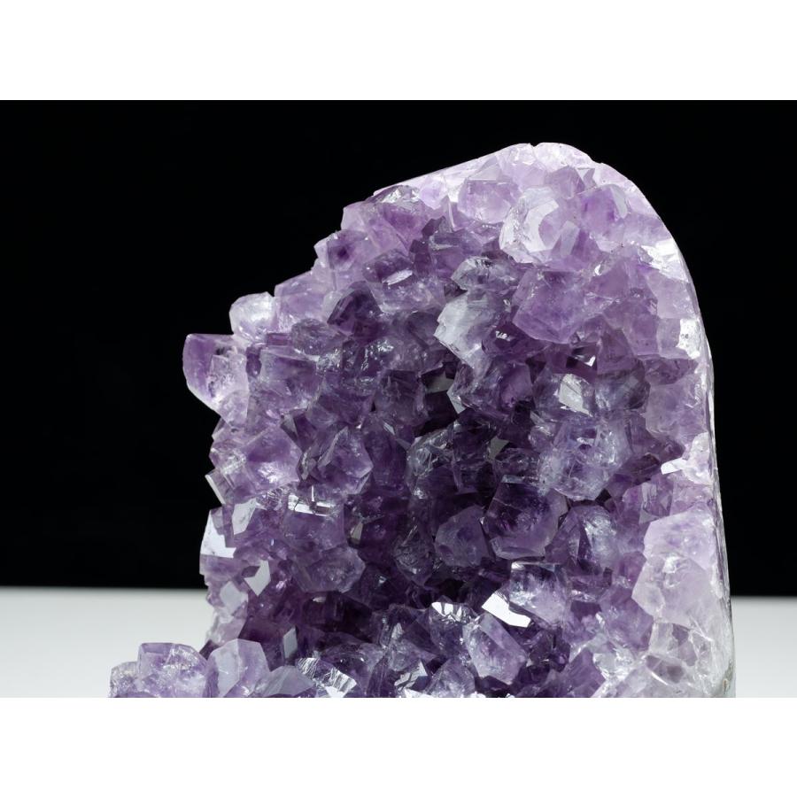 1.3Kg アメジスト クラスター ウルグアイ産 原石 amethyst 一点物 台座付属 送料無料 182-7960_5