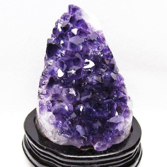 1.7Kg アメジスト クラスター ウルグアイ産 原石 amethyst 一点物 台座 