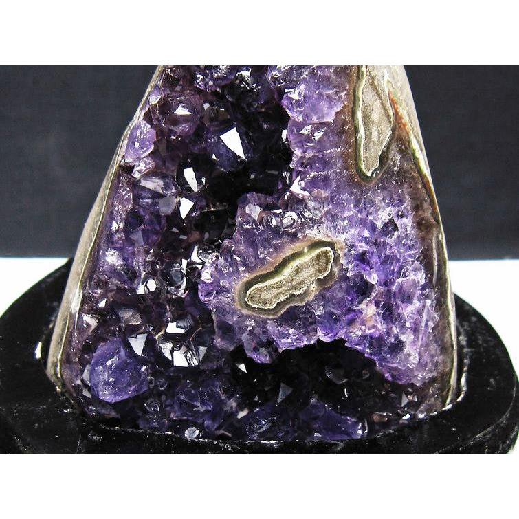 アメジスト クラスター 原石 689g ウルグアイ産 amethyst