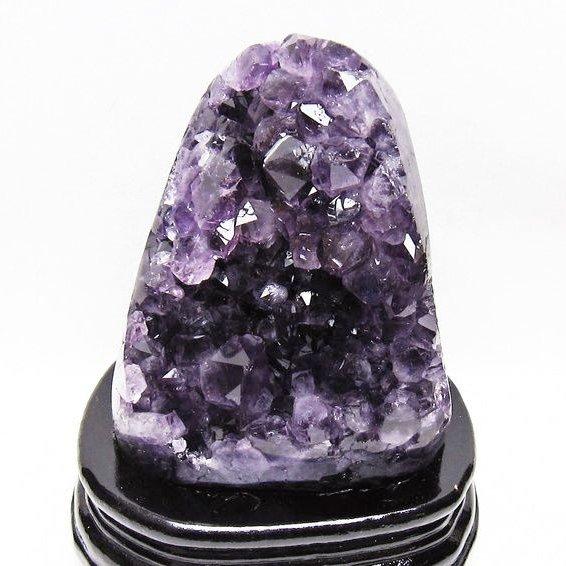 1.9Kg アメジスト クラスター ウルグアイ産 原石 amethyst 一点物 台座