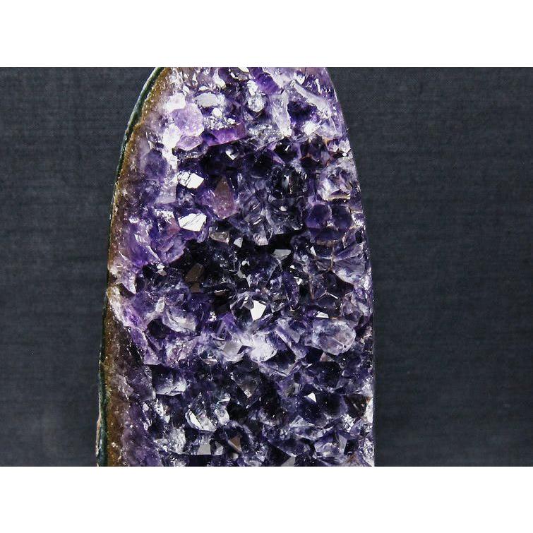 アメジスト クラスター ウルグアイ産 原石 amethyst 一点物 台座付属