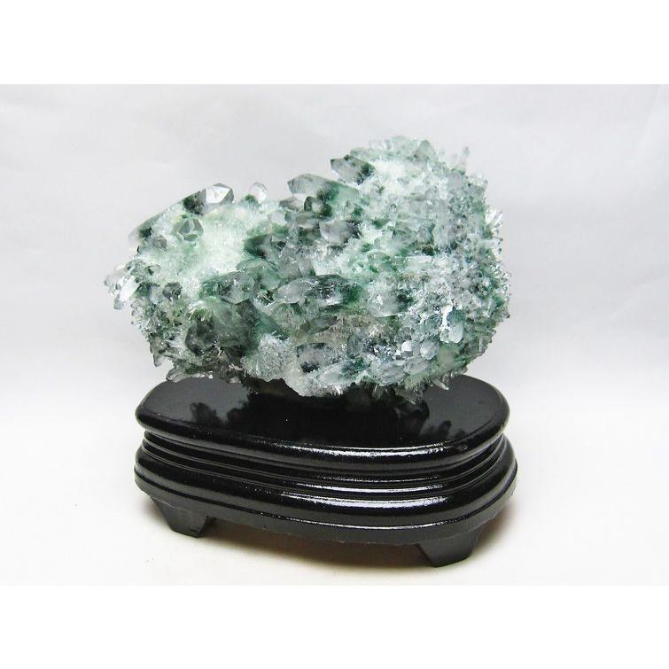 パワーストーン水晶クラスター キラキラ乳白色 3A 四川 水晶 クラスター 幅約112mm 重さ342g 超人