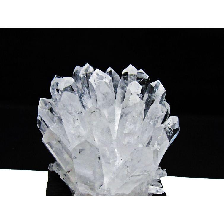 水晶 クラスター 原石 台座付属 一点物 182-8334 : 天然石