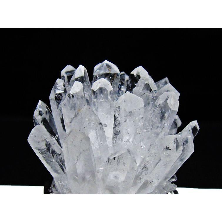水晶 クラスター 原石 台座付属 一点物 182-8334 : 天然石