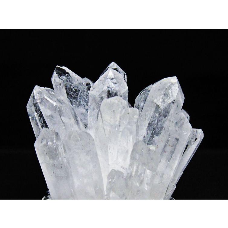 1.2Kg 水晶 クラスター 原石 台座付属 一点物 送料無料 182-8361