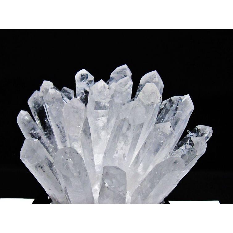 1.4Kg 水晶 クラスター 原石 台座付属 一点物 送料無料 182-8384