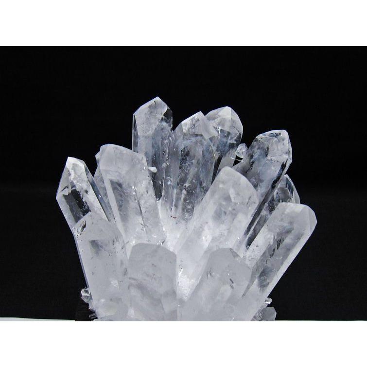 水晶 クラスター 原石 台座付属 一点物 182-8569 : 天然石